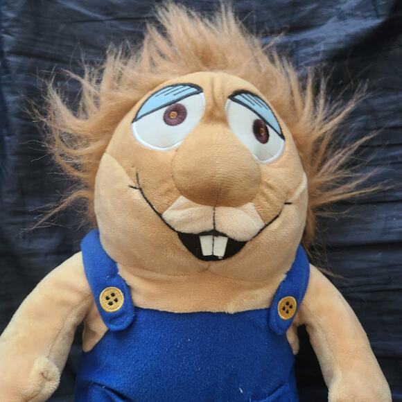 Mercer Mayer Little Critter Brother Kohls Cares Plush 12" Tall Blue Overalls - Picture 2 of 4